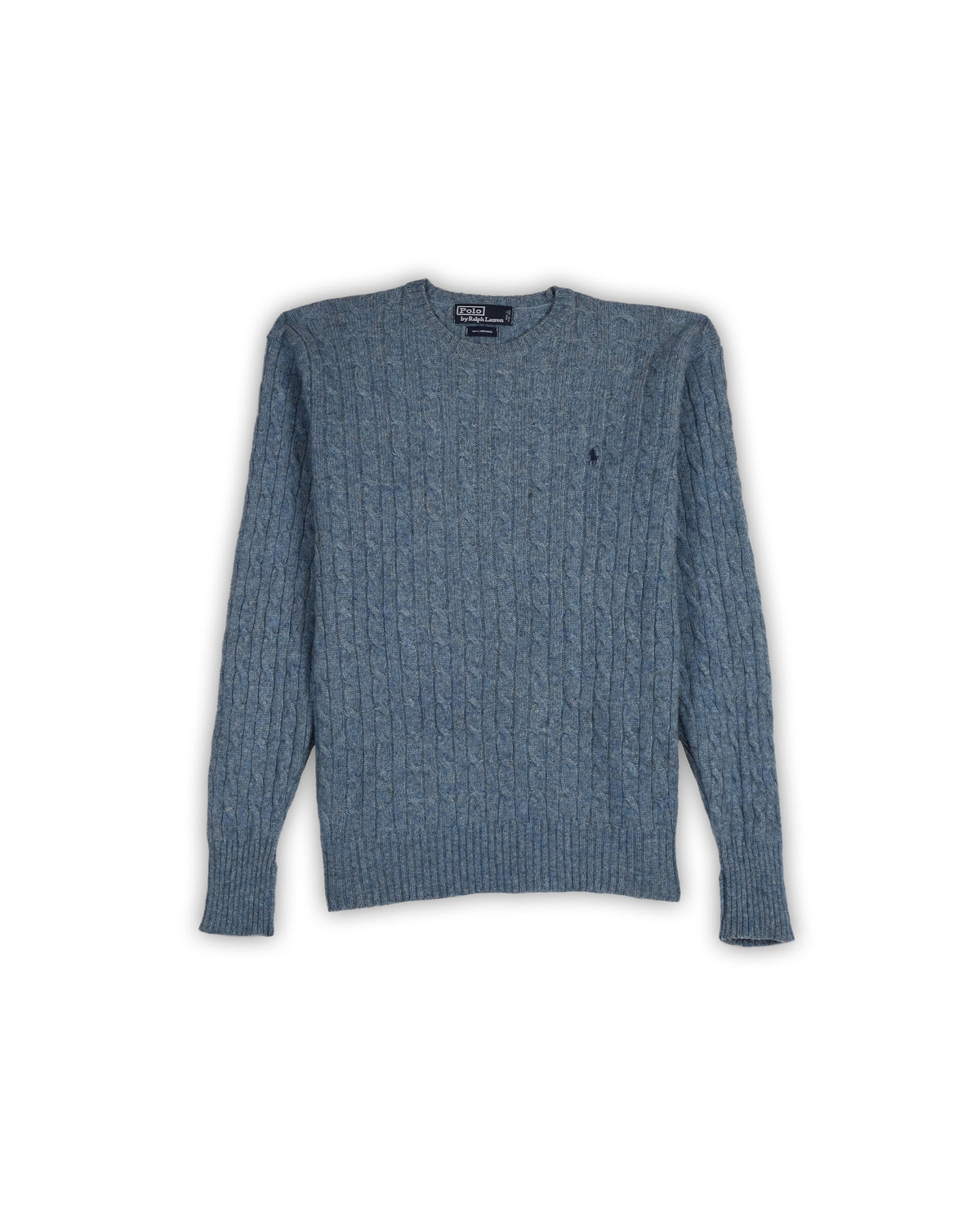 POLO RALPH LAUREN LAMBSWOOL CABLE KNIT - S