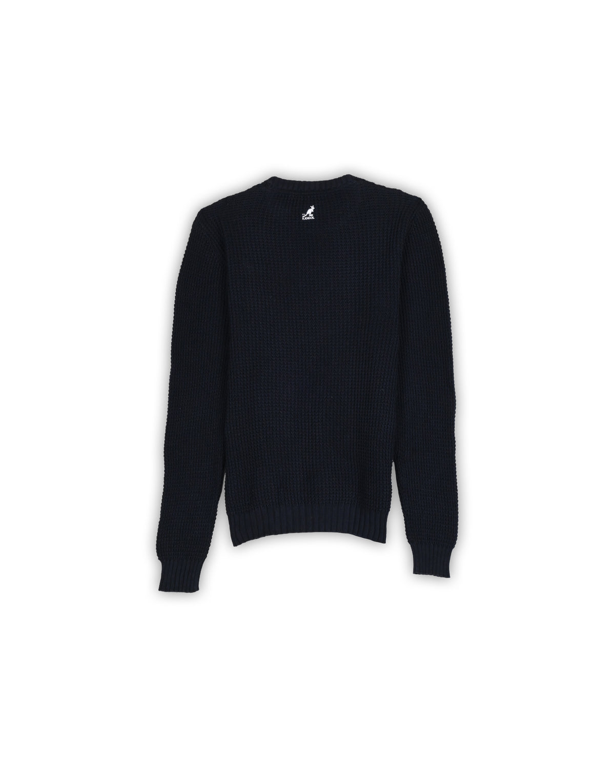 KANGOL WAFFLE KNIT SWEATER - S