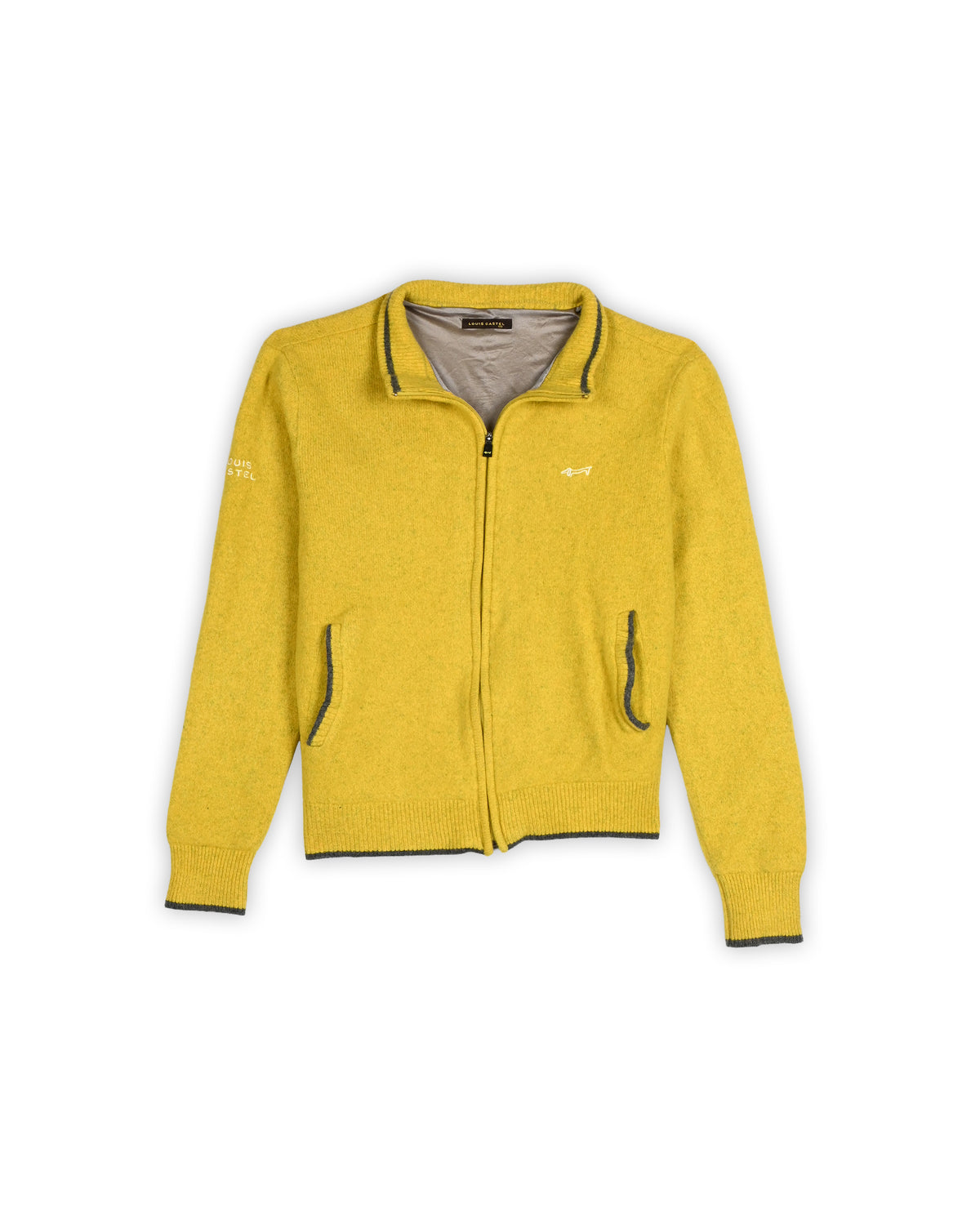 LOUIS CASTEL ZIPPER SWEATER - S