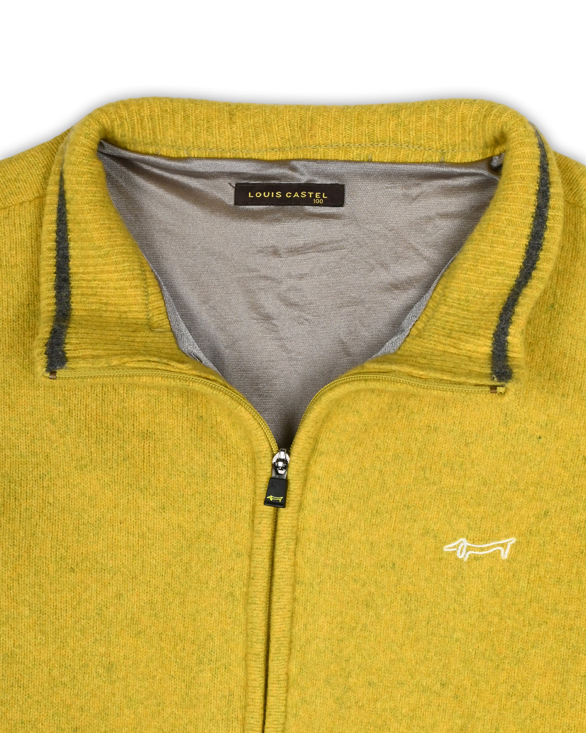 LOUIS CASTEL ZIPPER SWEATER - S