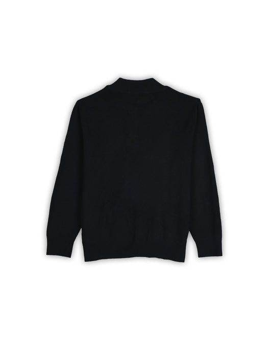 BEVERLY HILLS POLO CLUB QUARTER-ZIP KNIT - L