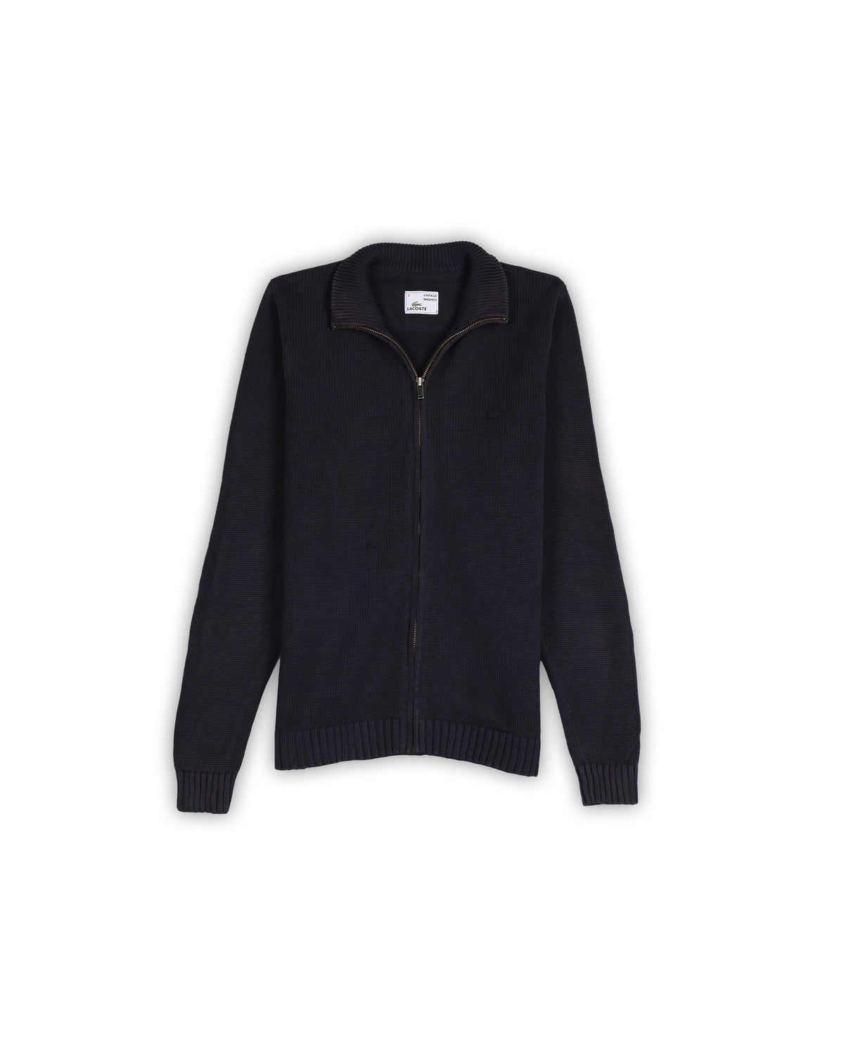 LACOSTE FULL-ZIP SWEATER - S