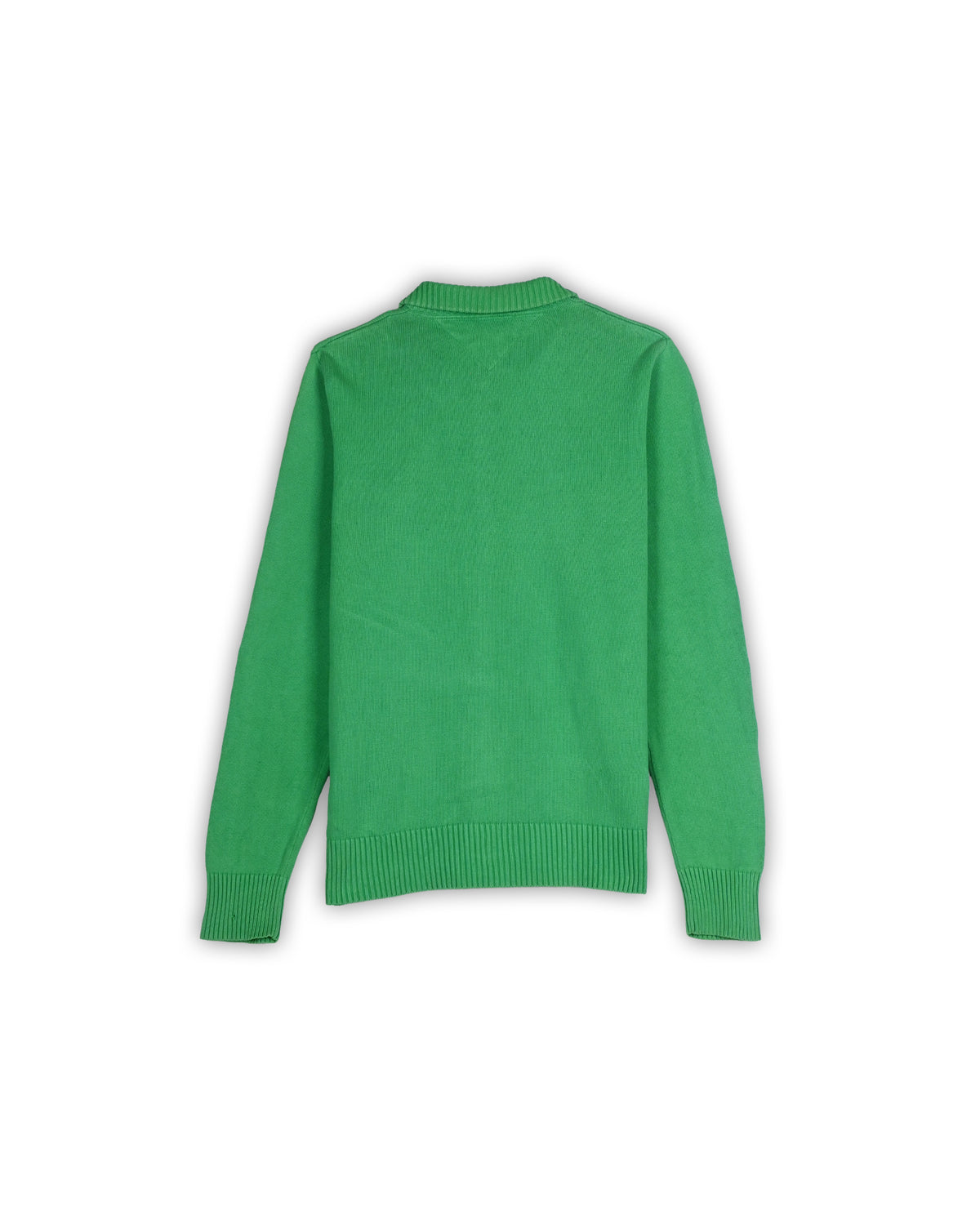 TOMMY HILFIGER FULL-ZIP SWEATER - M