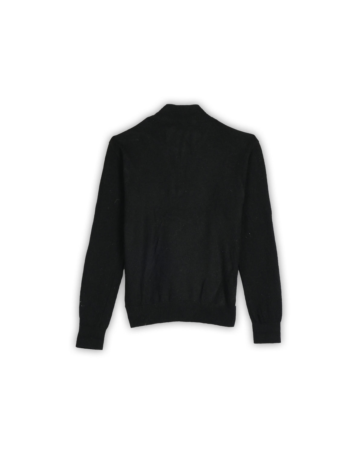 LOUIS CASTEL QUARTER-ZIP KNIT SWEATER - XS