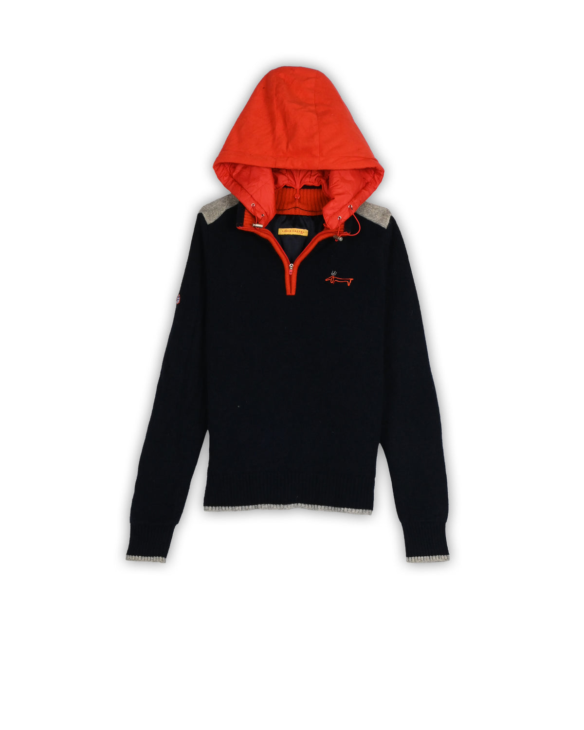 LOUIS CASTEL HOODED SWEATER  - XS