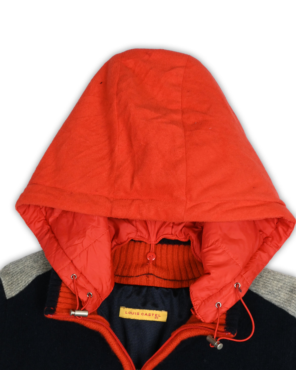 LOUIS CASTEL HOODED SWEATER  - XS