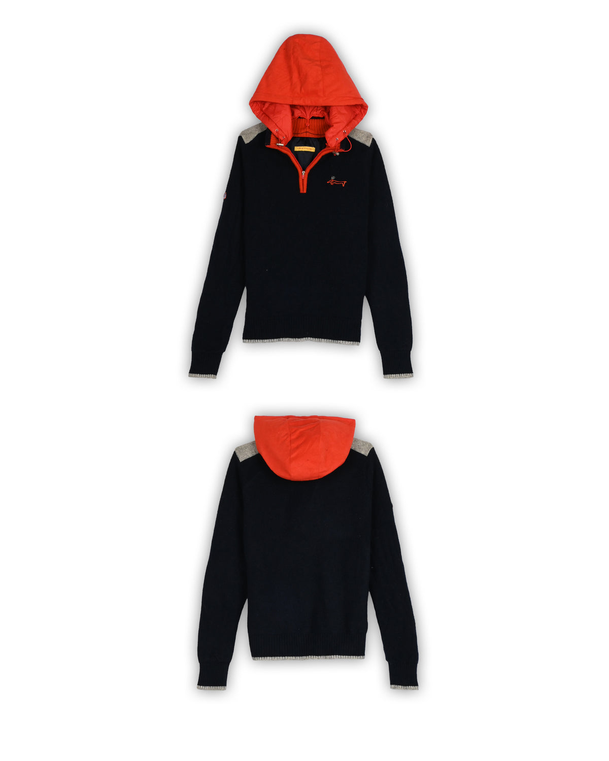 LOUIS CASTEL HOODED SWEATER  - XS