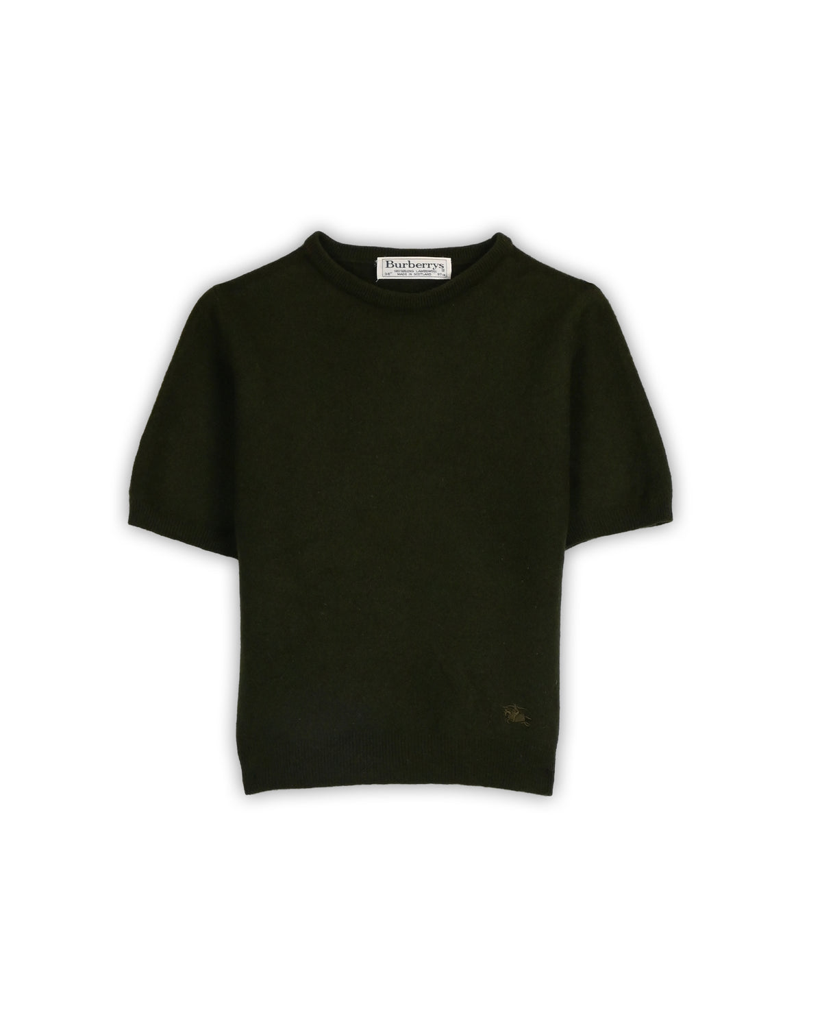 BURBERRY LAMBSWOOL SWEATER - XS
