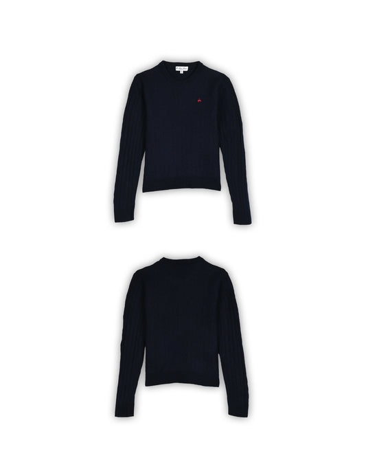 BROOKS BROTHERS WOOLEN WOMEN'S CABLE KNIT - XXL