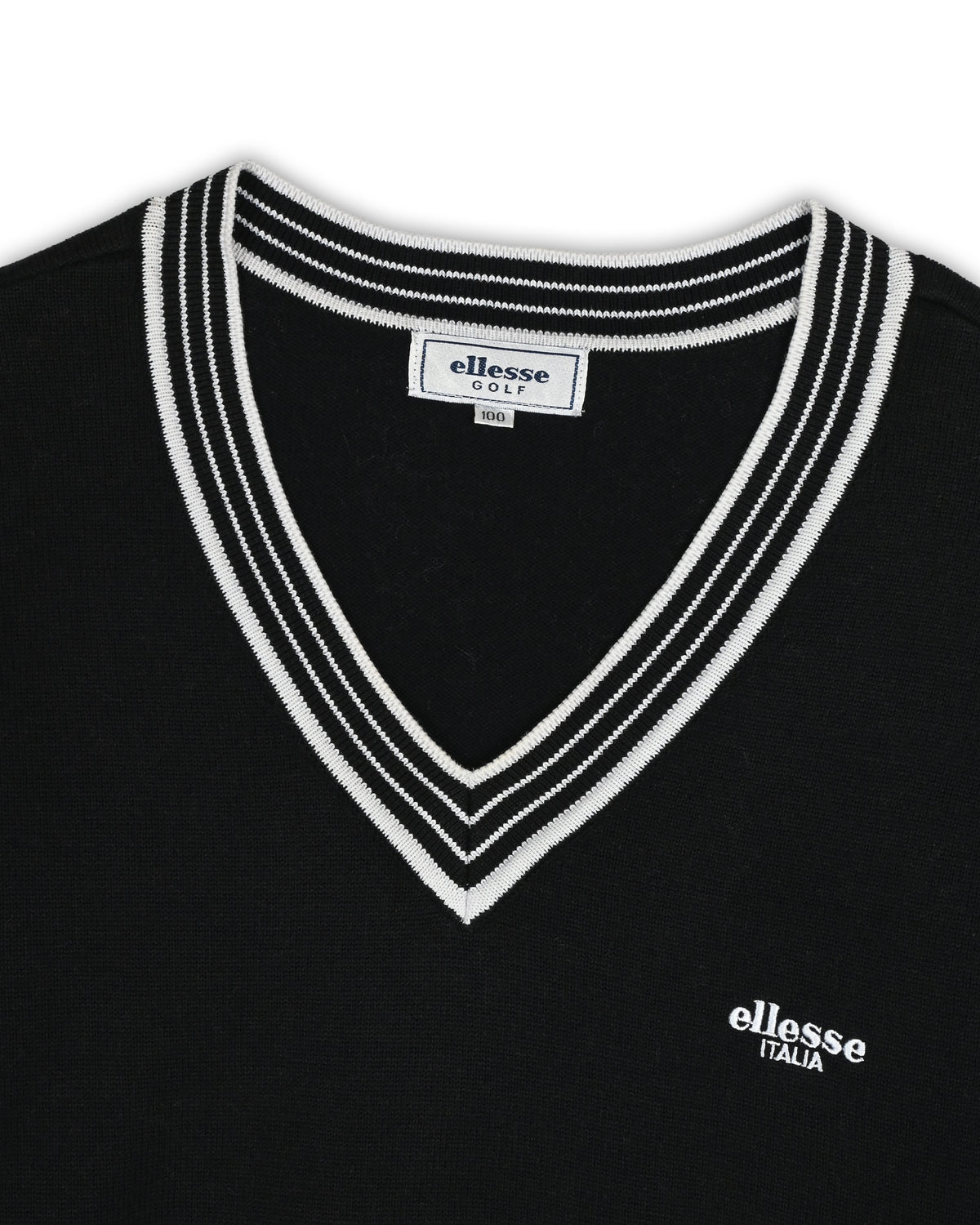 ELLESSE VINTAGE SWEATER - M