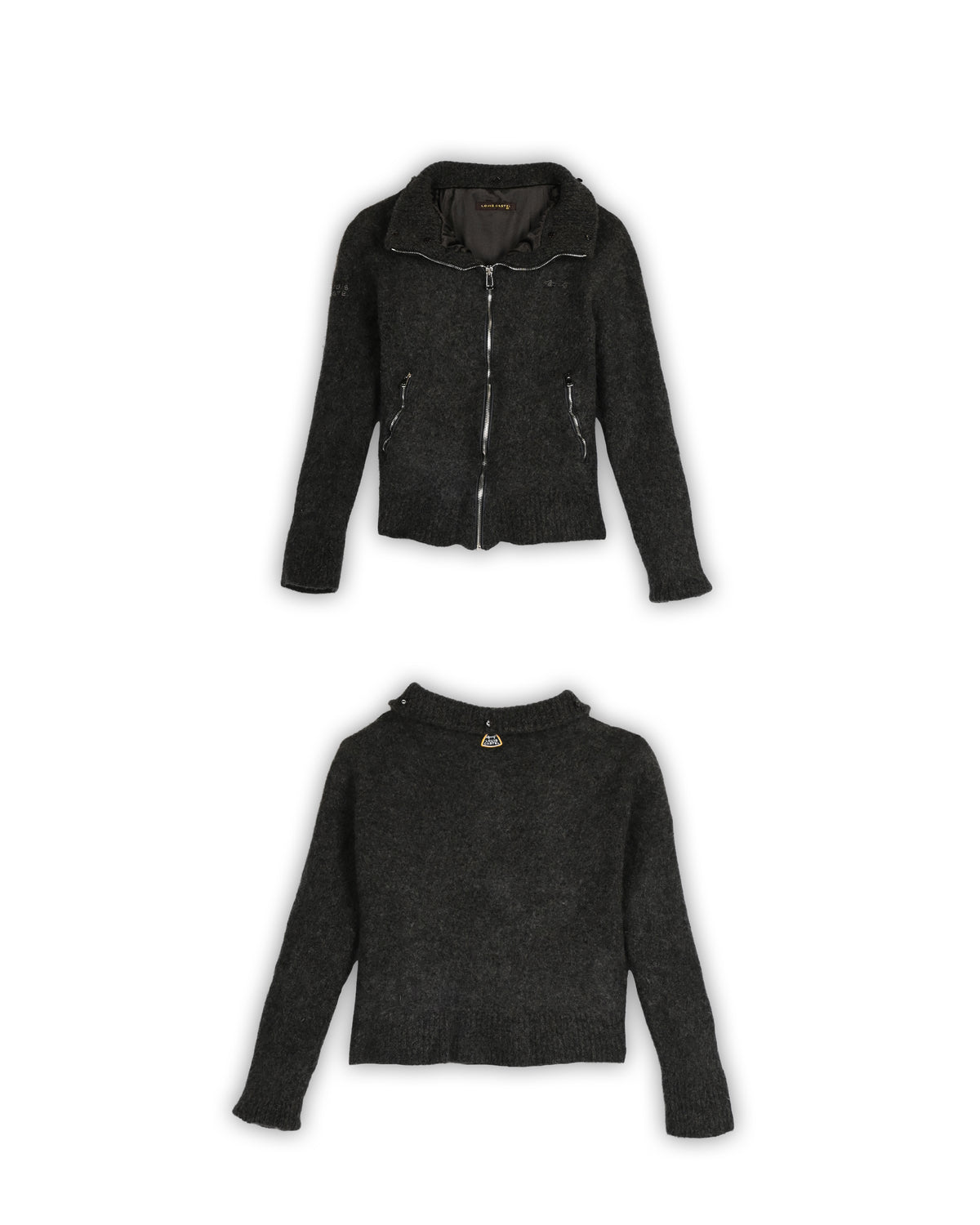 LOUIS CASTEL FULL-ZIP WOMEN'S SWEATER - XS