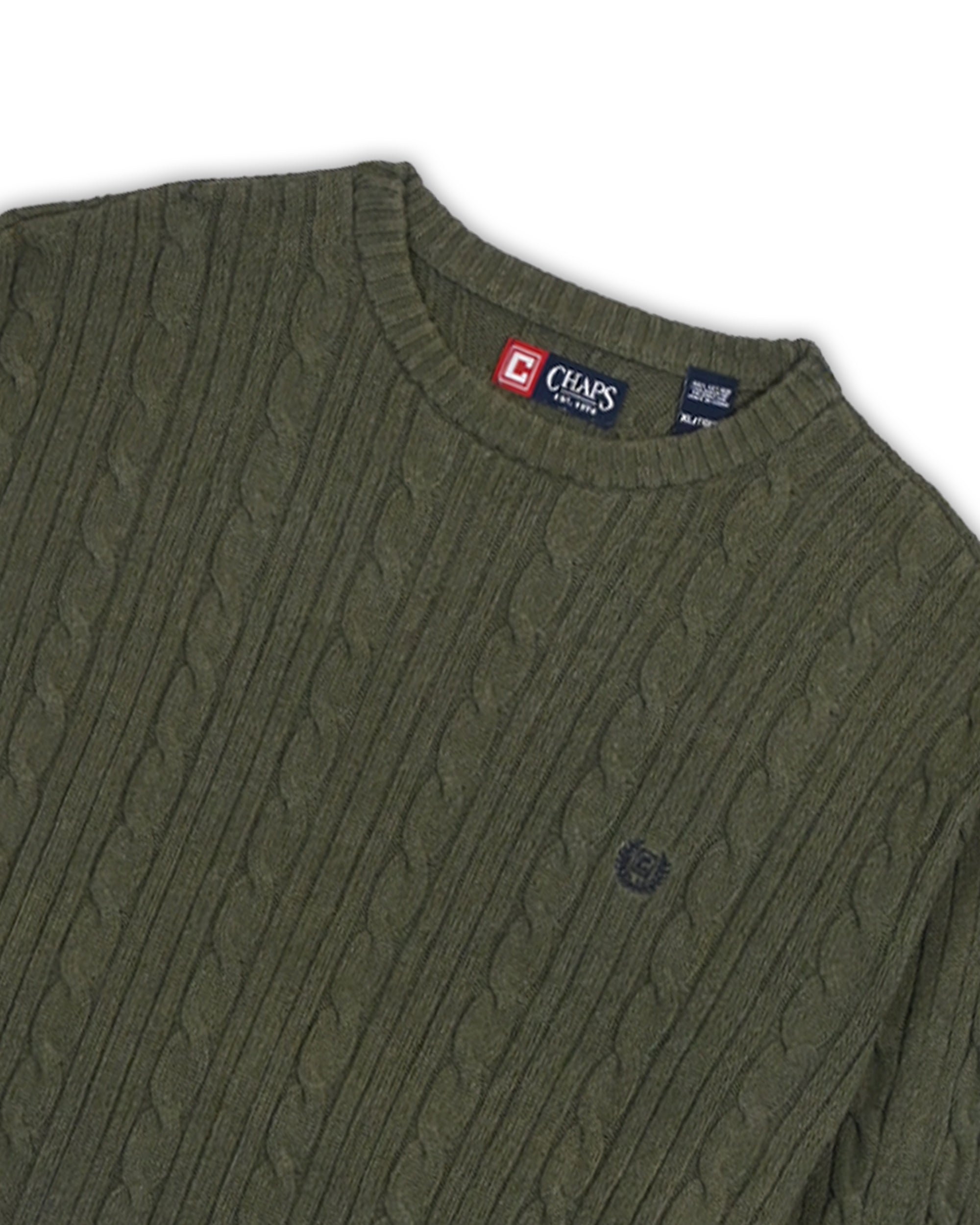 CHAPS SWEATER - XL
