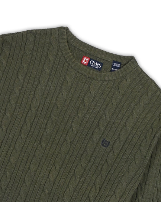 CHAPS SWEATER - XL