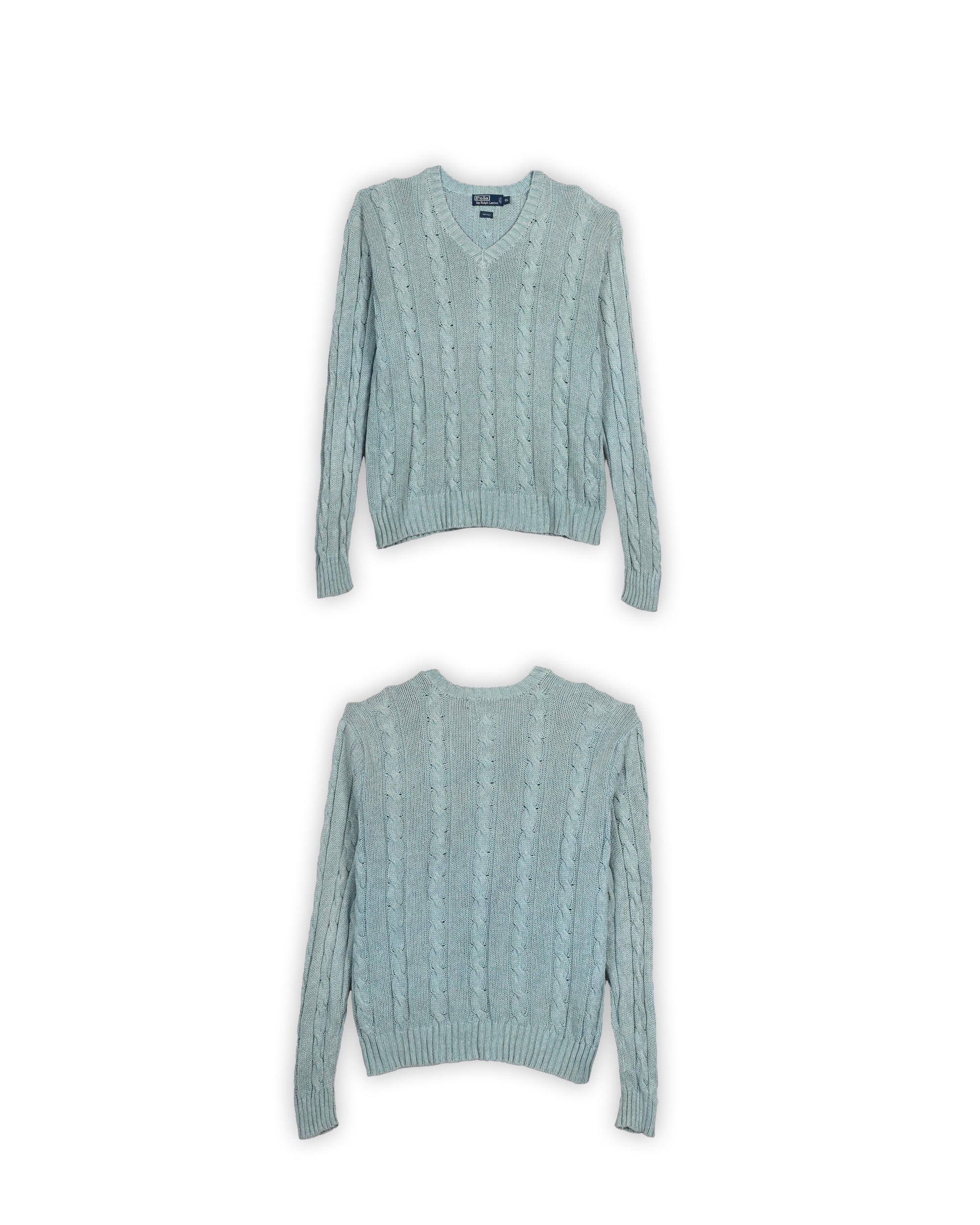 POLO RALPH LAUREN SILK SWEATER - XL