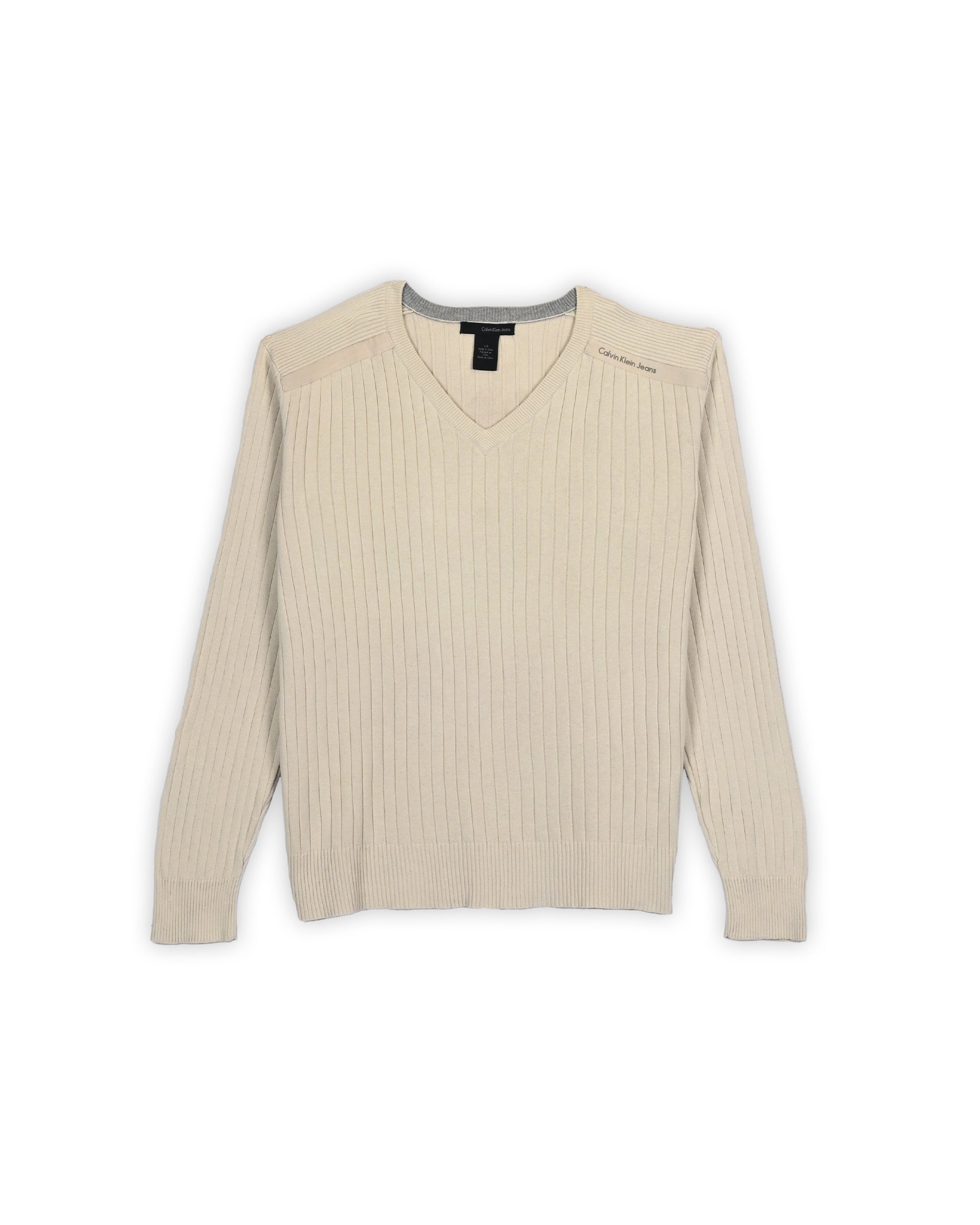 CALVIN KLEIN JEANS SWEATER - L