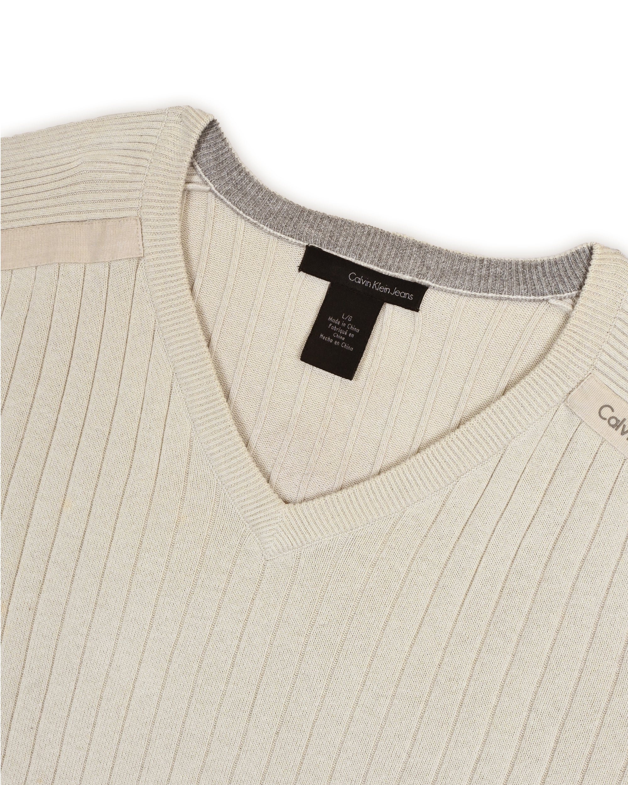 CALVIN KLEIN JEANS SWEATER - L