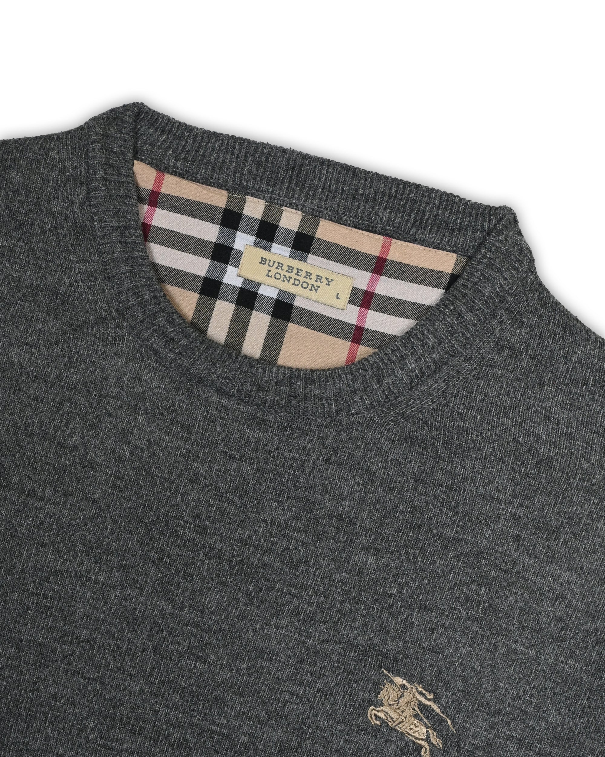 BURBERRY SWEATER - L