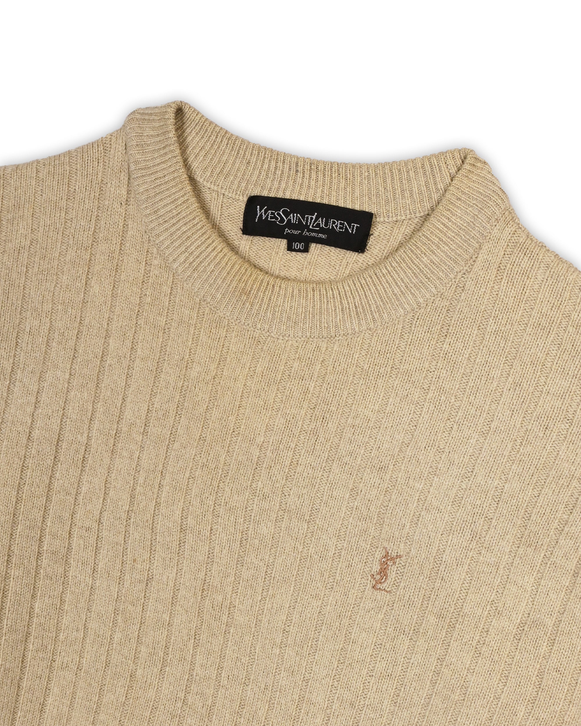 YESV SAINT LAURENT SWEATER - S