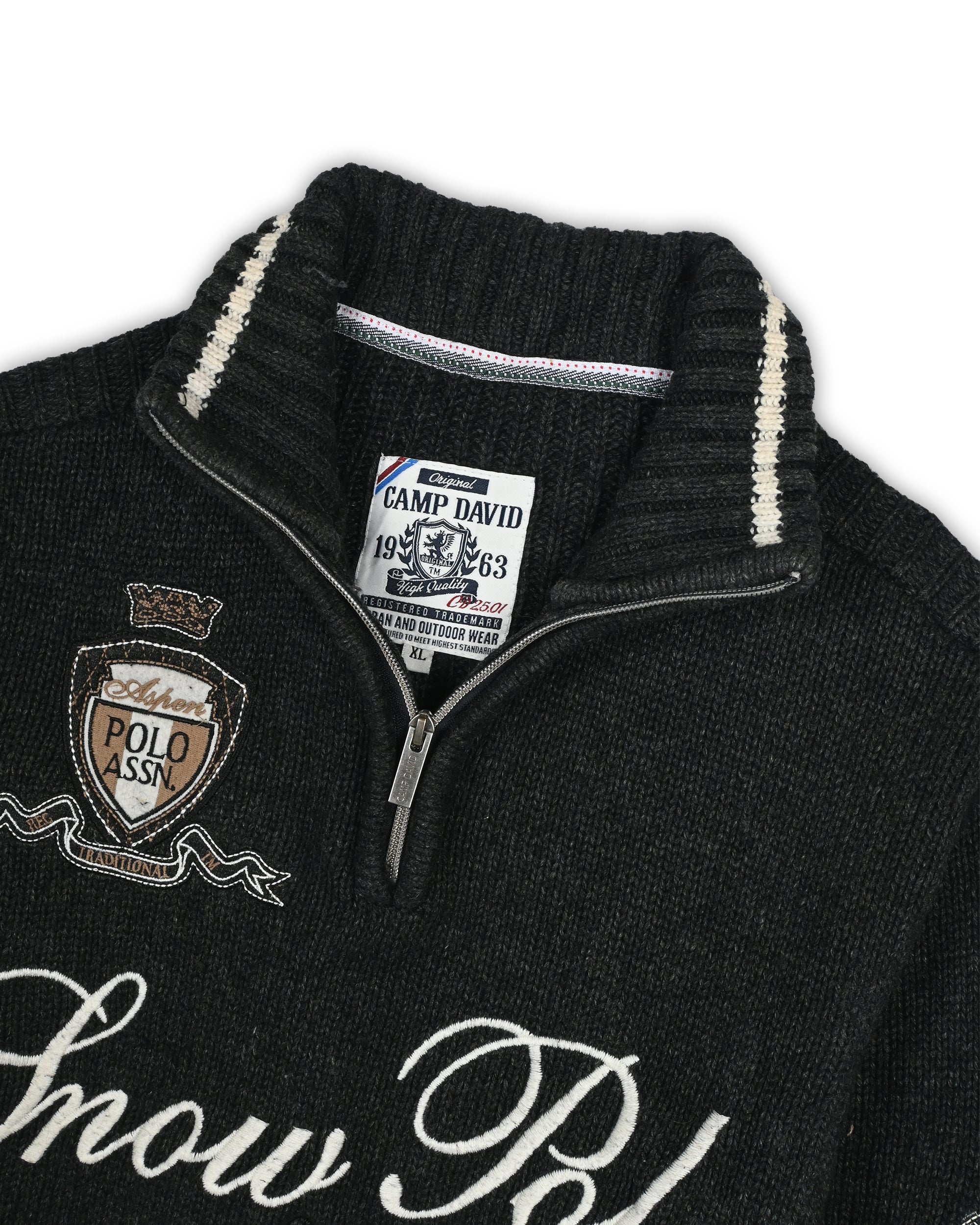 CAMP DAVID SWEATER - XL