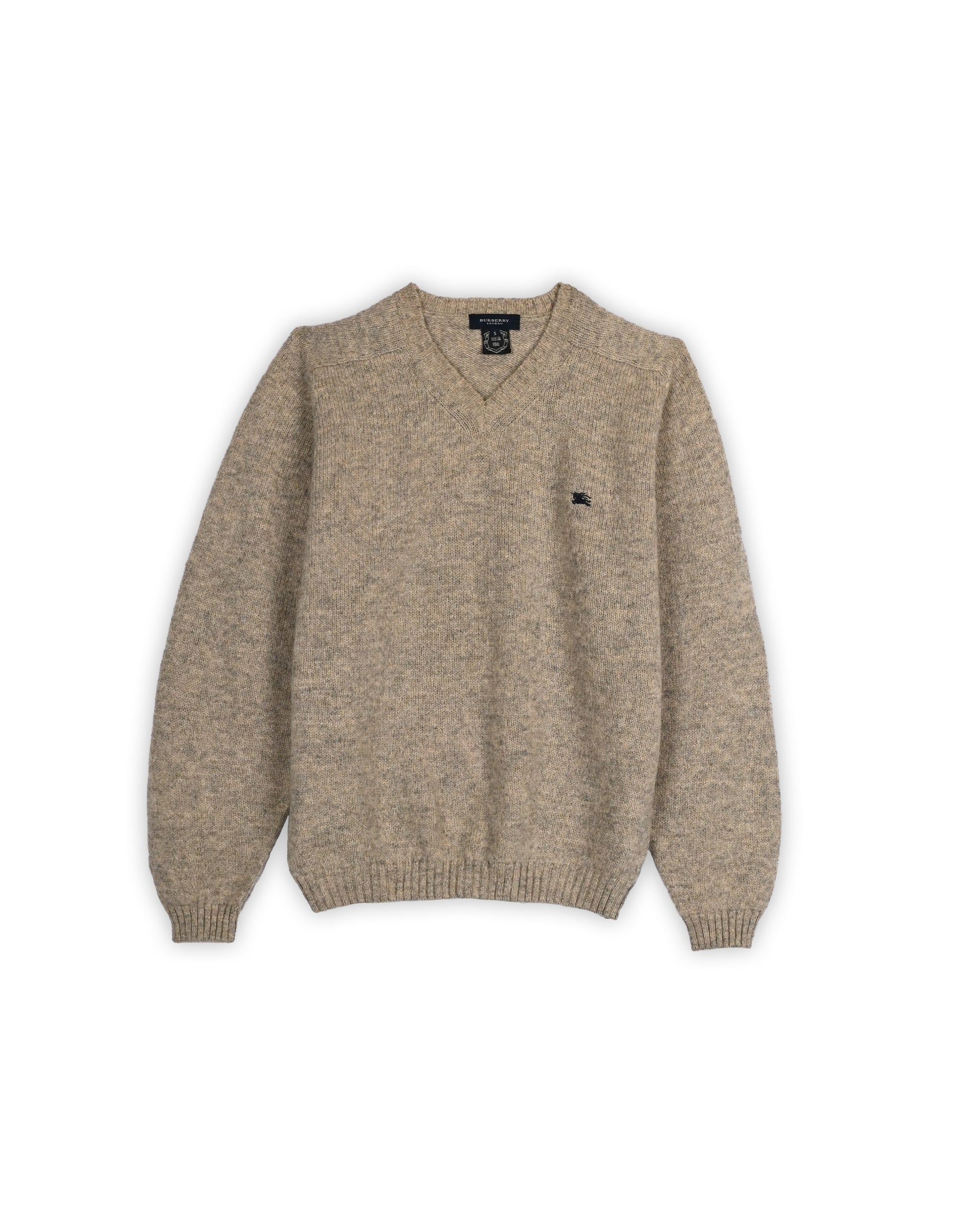 BURBERRY WOOL SWEATER - L