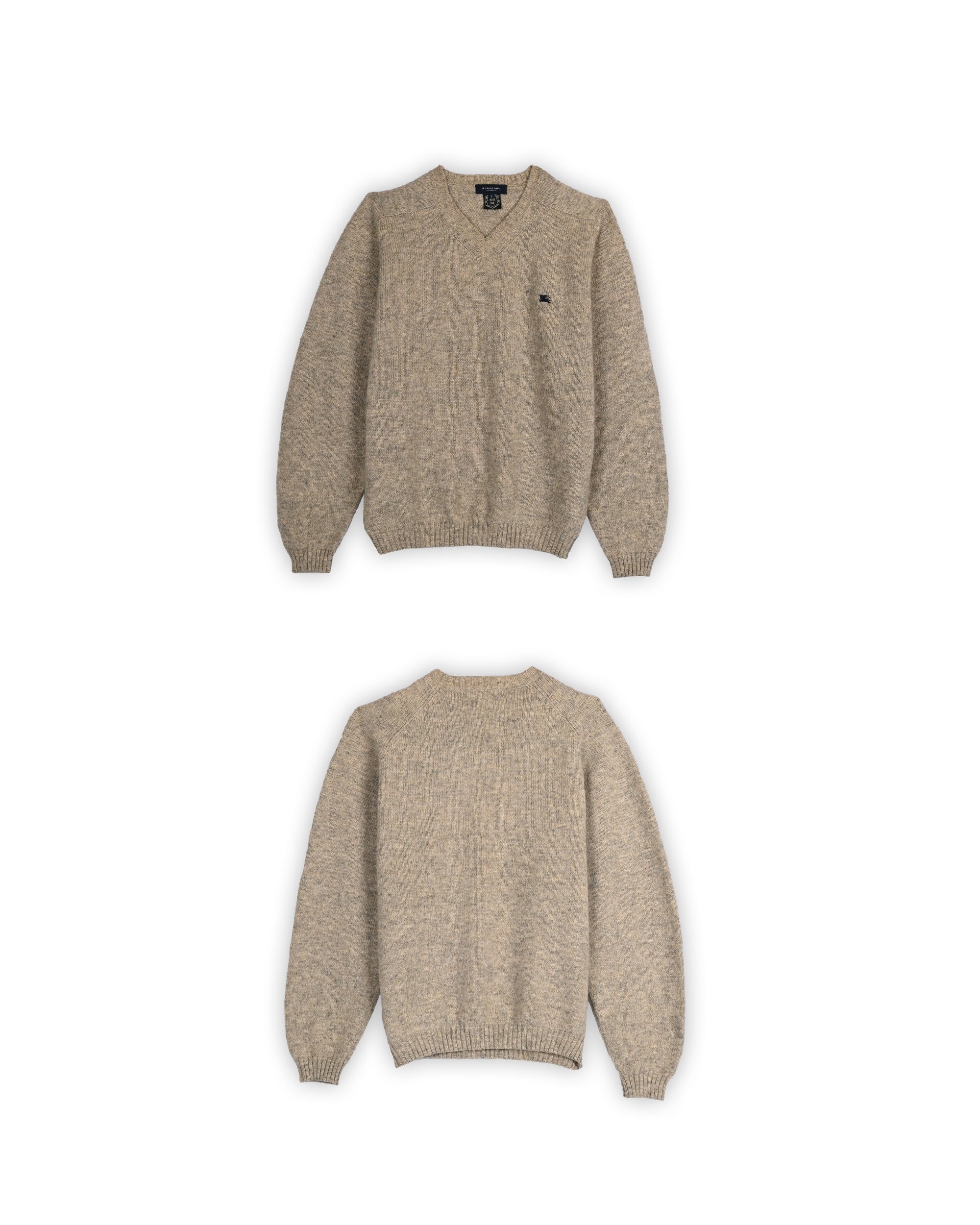 BURBERRY WOOL SWEATER - L