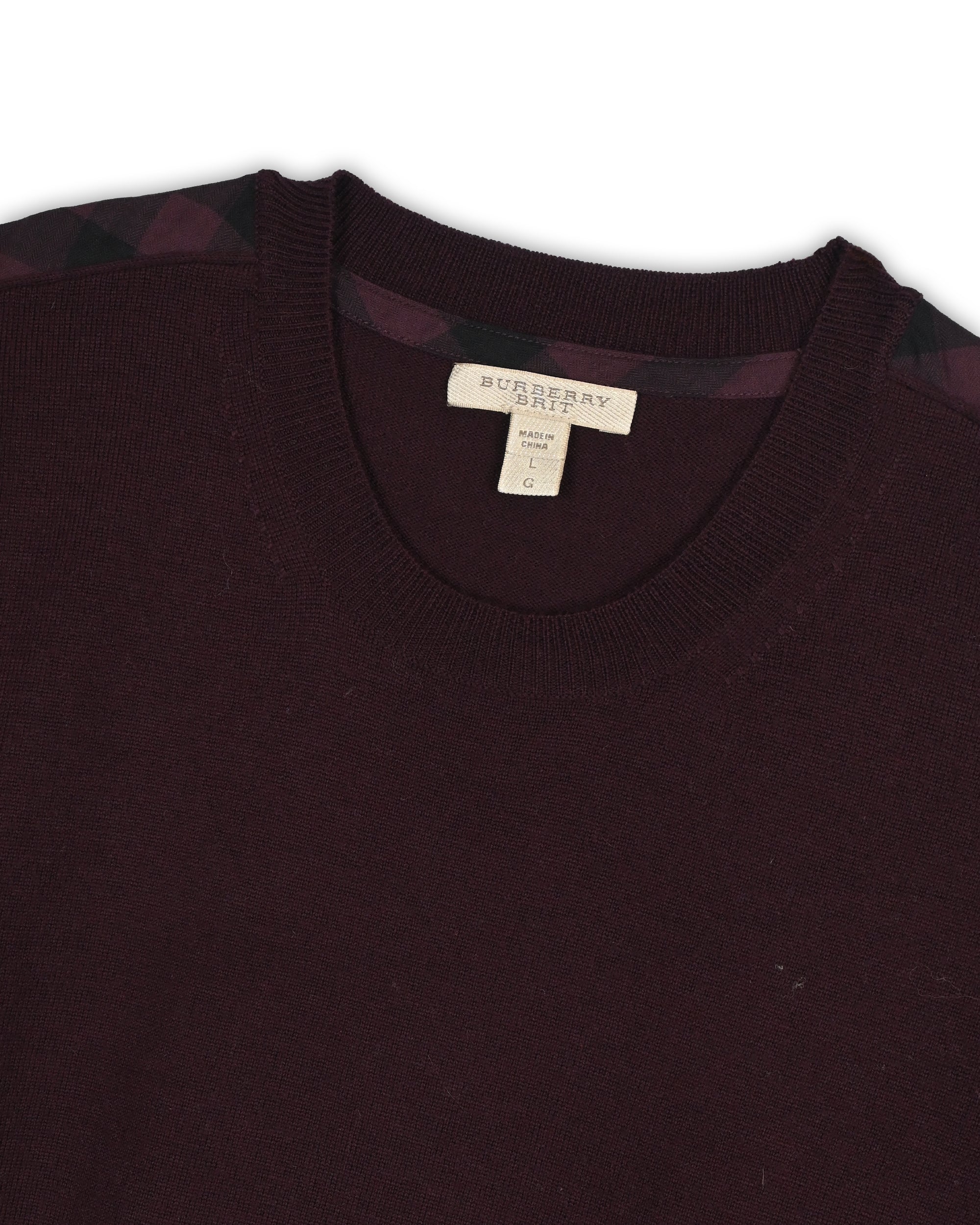 BURBERRY SWEATER - L