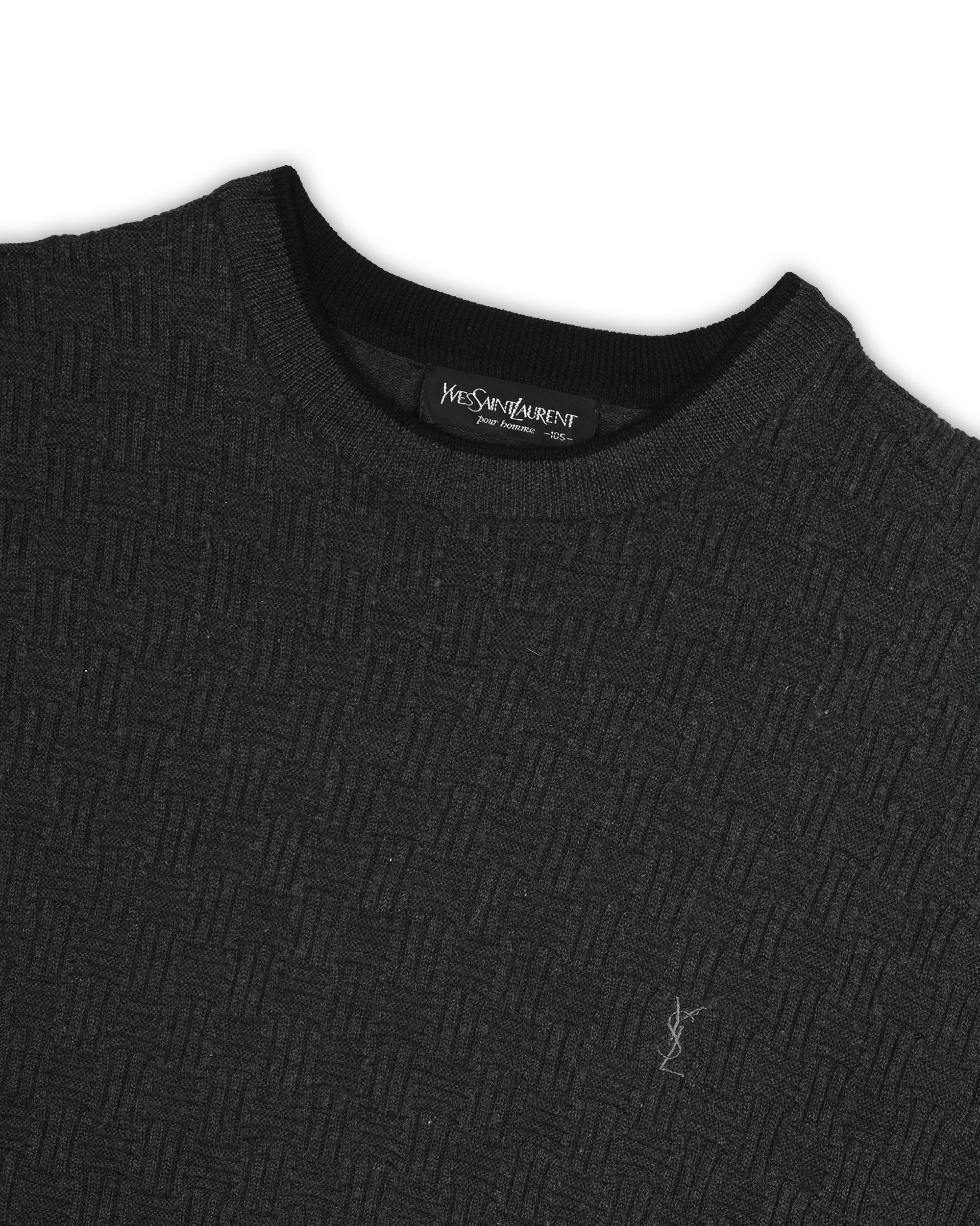 YVES SAINT LAURENT SWEATER - L
