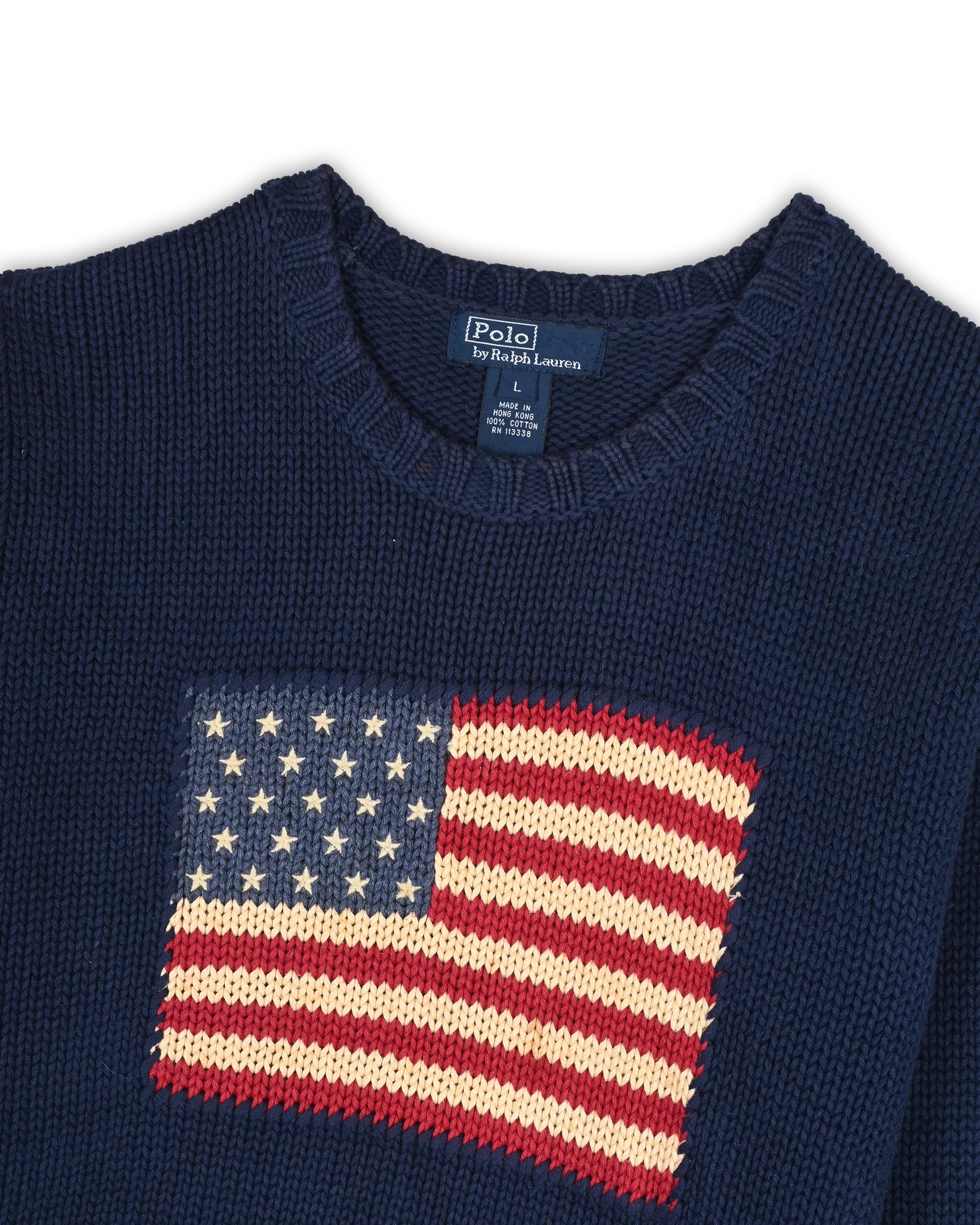 POLO RALPH LAUREN SWEATER - L