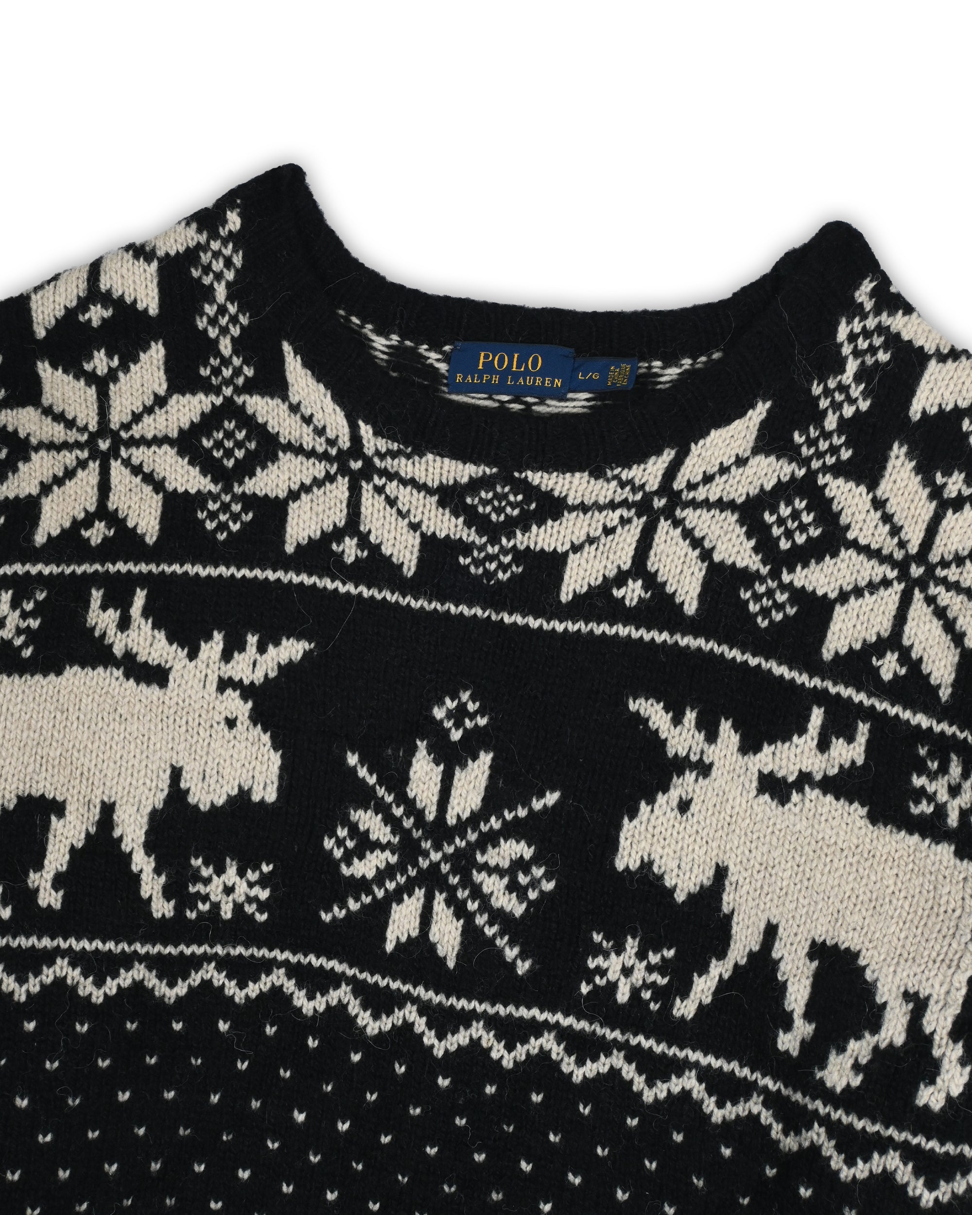 POLO RALPH LAUREN SWEATER - L