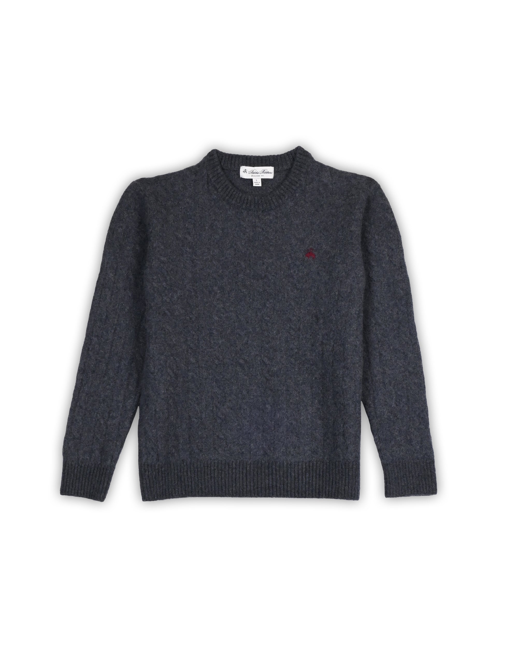 BROOKS BROTHERS WOOL SWEATER - L
