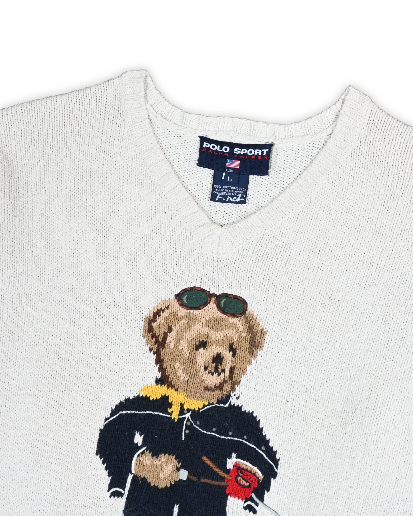POLO RALPH LAUREN SWEATER - L