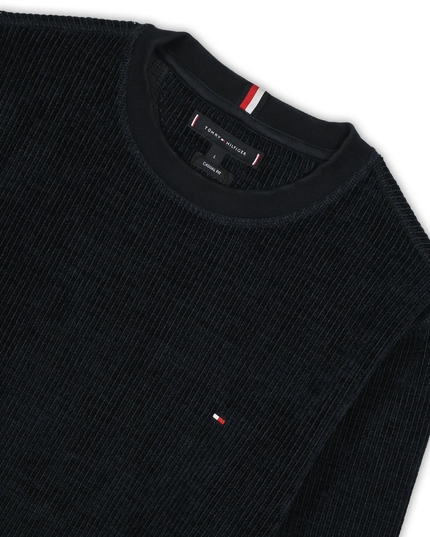 TOMMY-HILFIGER SWEATSHIRT - L