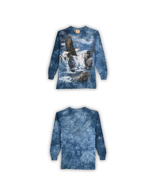 90's VINTAGE THE MOUNTAIN TIE-DYE T-SHIRT - M