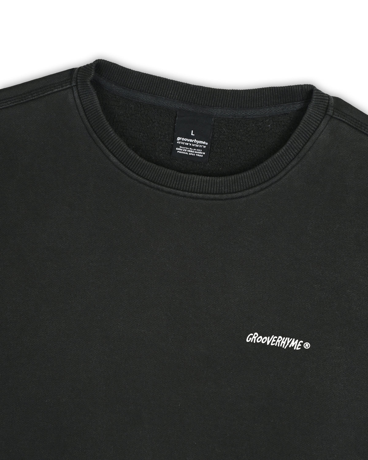 GROOVERHYME SWEATSHIRT - L