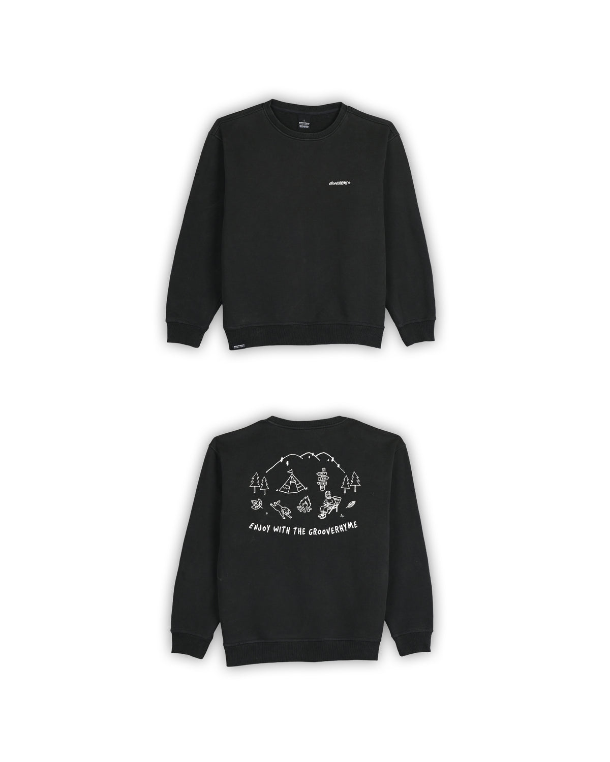 GROOVERHYME SWEATSHIRT - L