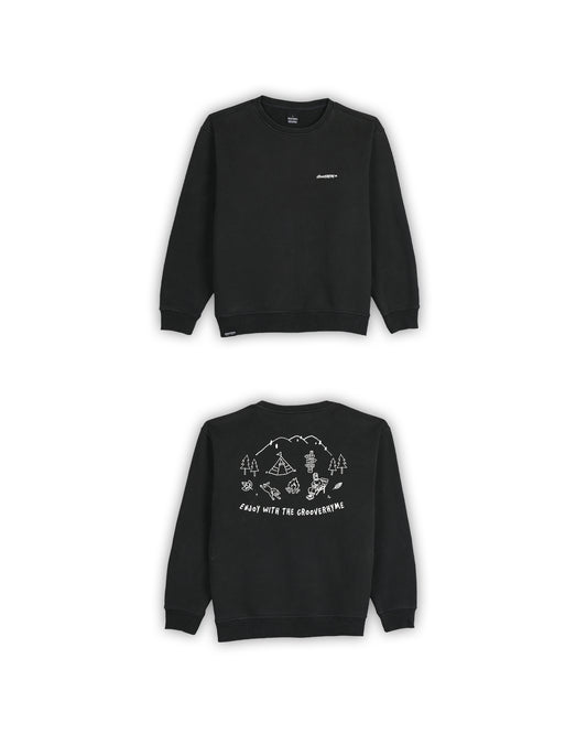 GROOVERHYME SWEATSHIRT - L