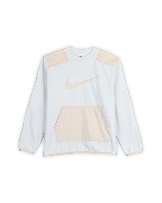 NIKE CONTRAST PANEL SWOOSH PULLOVER - XXL