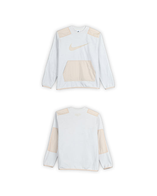 NIKE CONTRAST PANEL SWOOSH PULLOVER - XXL