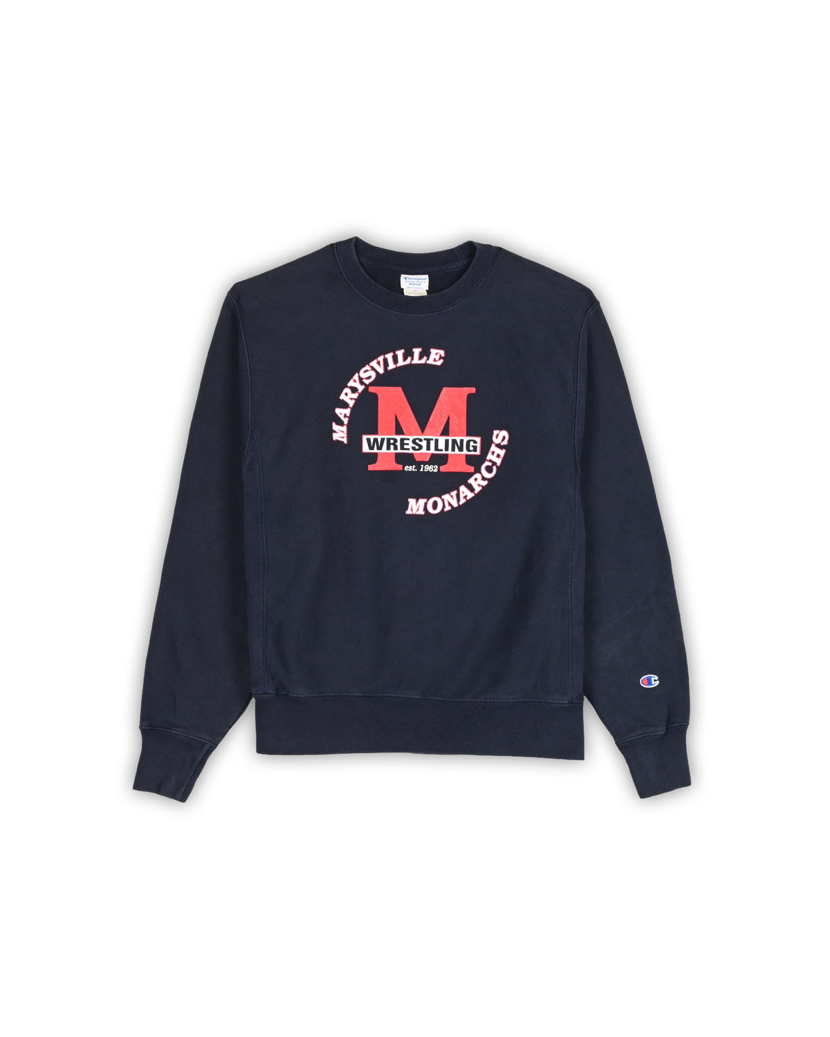 90'S CHAMPION MARSVILLE WRESTLING CREWNECK - M