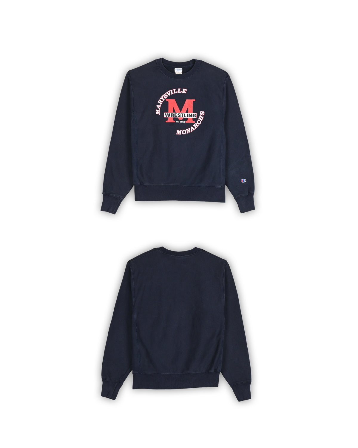 90'S CHAMPION MARSVILLE WRESTLING CREWNECK - M
