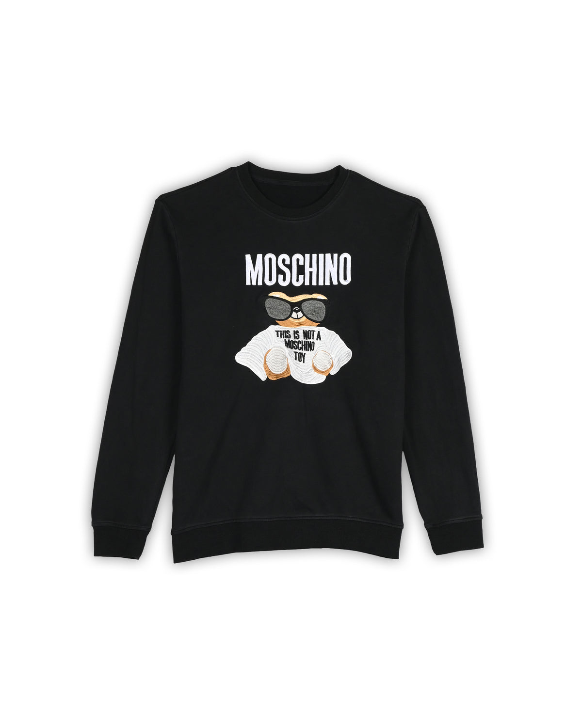 MOSCHINO TEDDY BEAR CREWNECK SWEATSHIRT - S