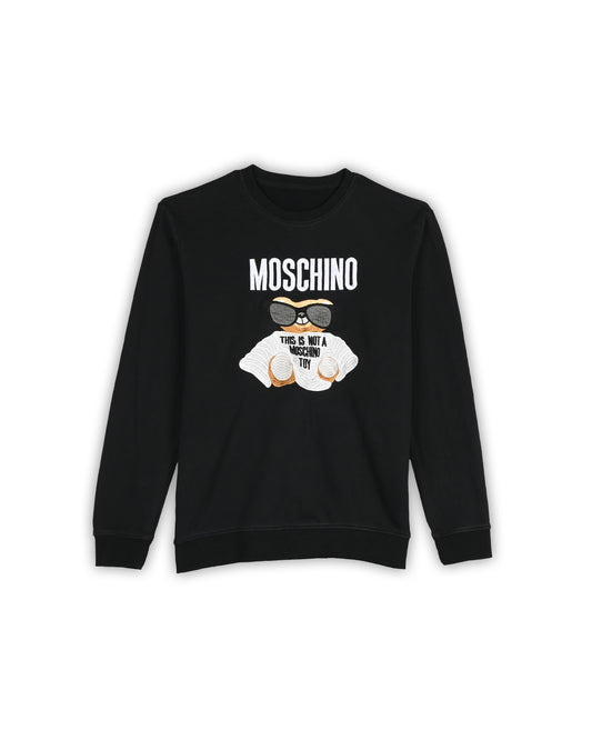 MOSCHINO TEDDY BEAR CREWNECK SWEATSHIRT - S