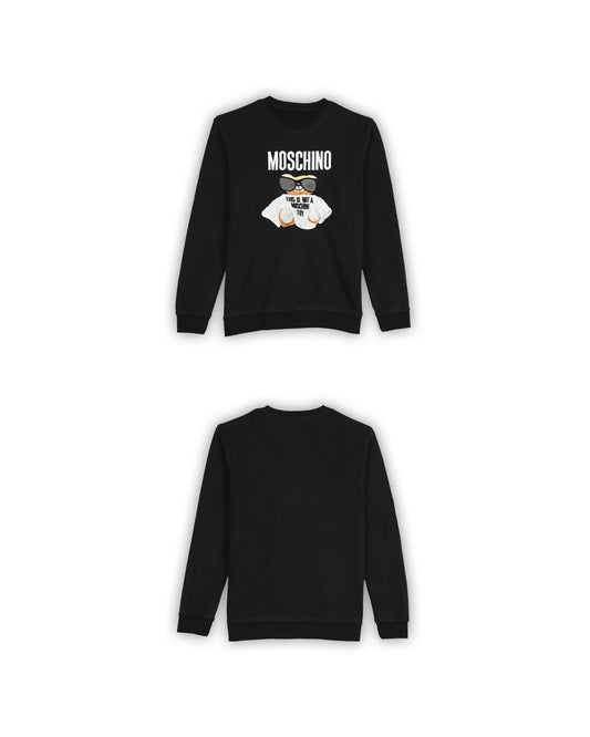 MOSCHINO TEDDY BEAR CREWNECK SWEATSHIRT - S