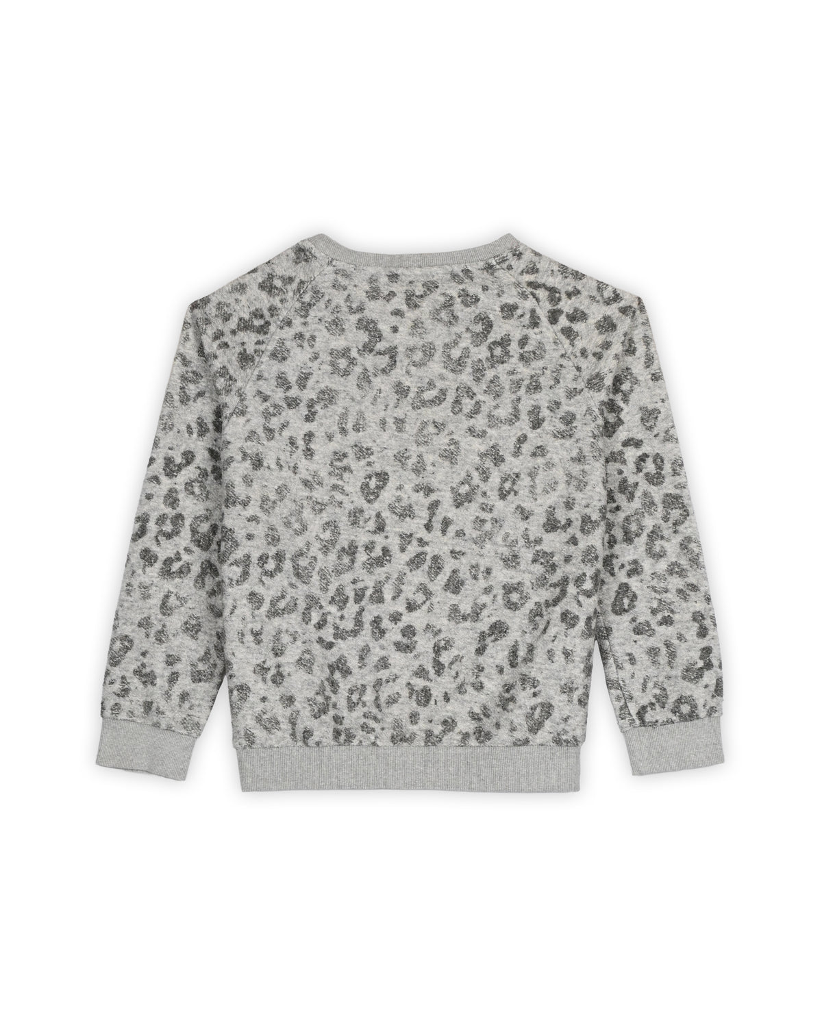 GUESS LEAPORD PRINT SWEATSHIRT - S