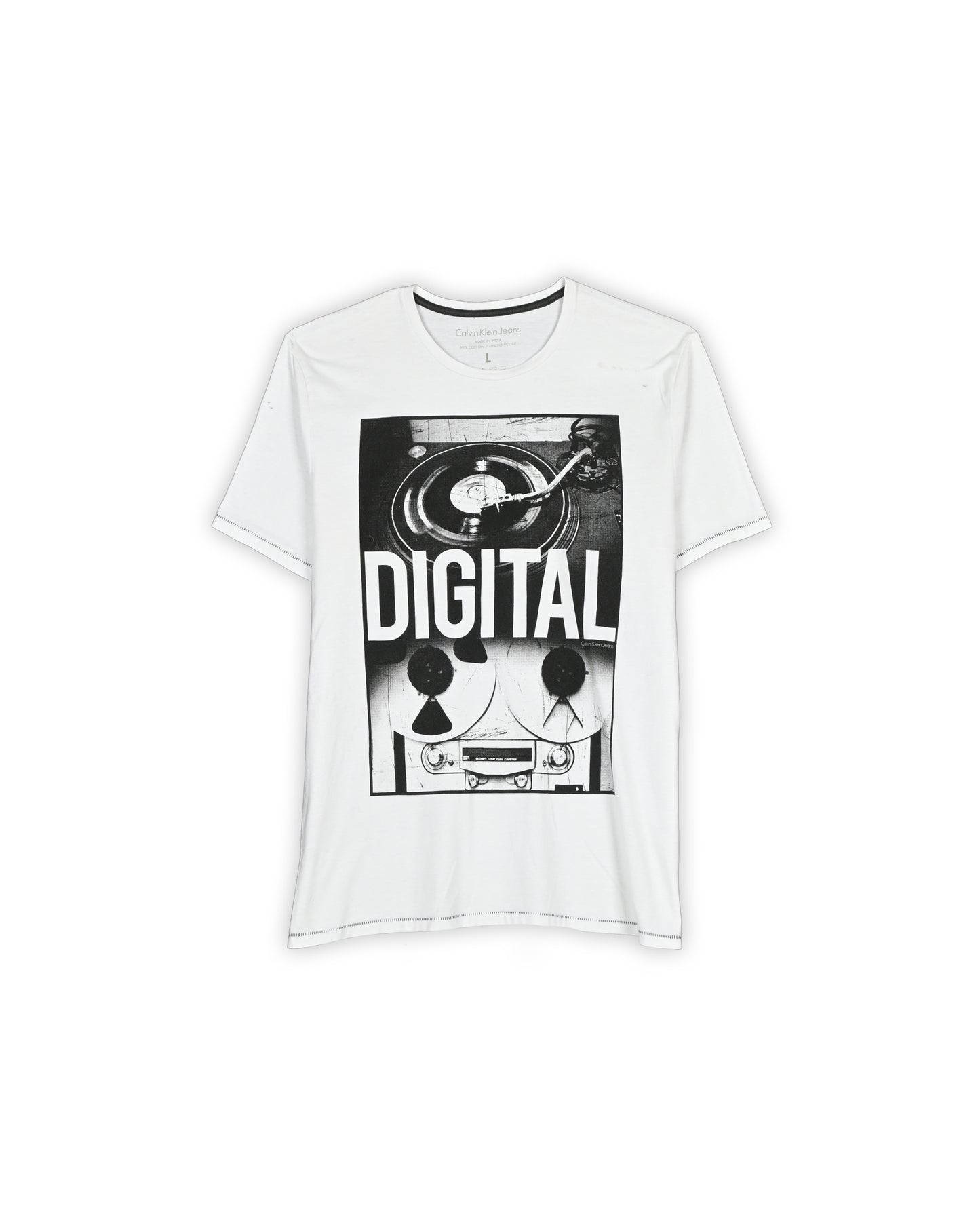 CALVIN KLEIN JEANS T-SHIRT - L