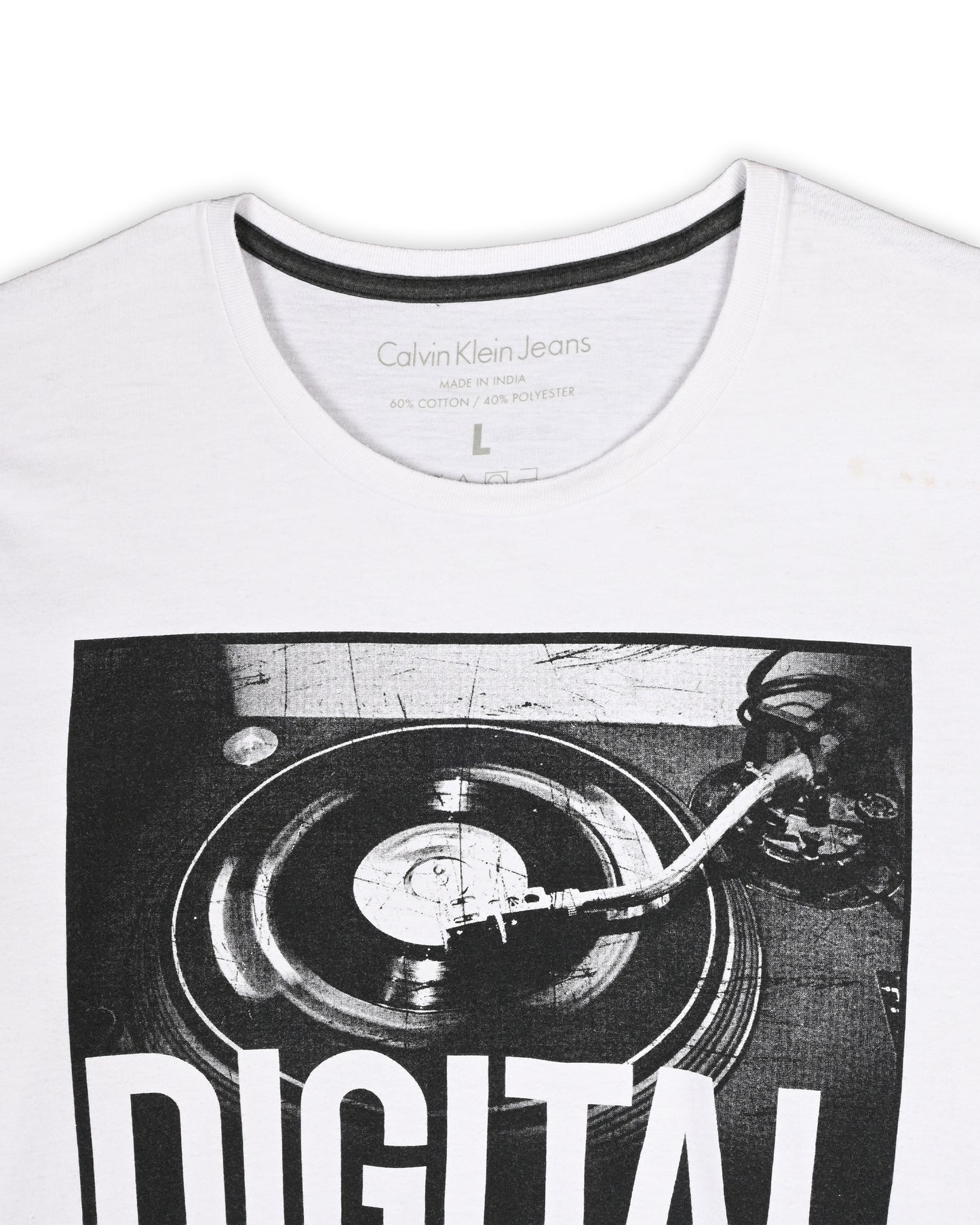 CALVIN KLEIN JEANS T-SHIRT - L