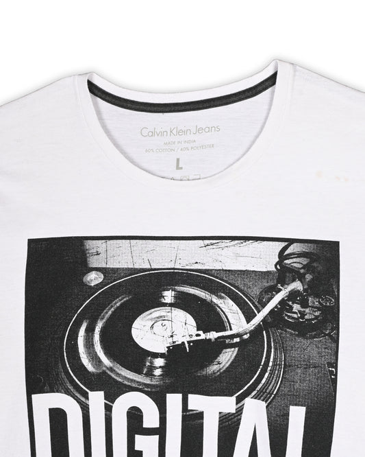 CALVIN KLEIN JEANS T-SHIRT - L