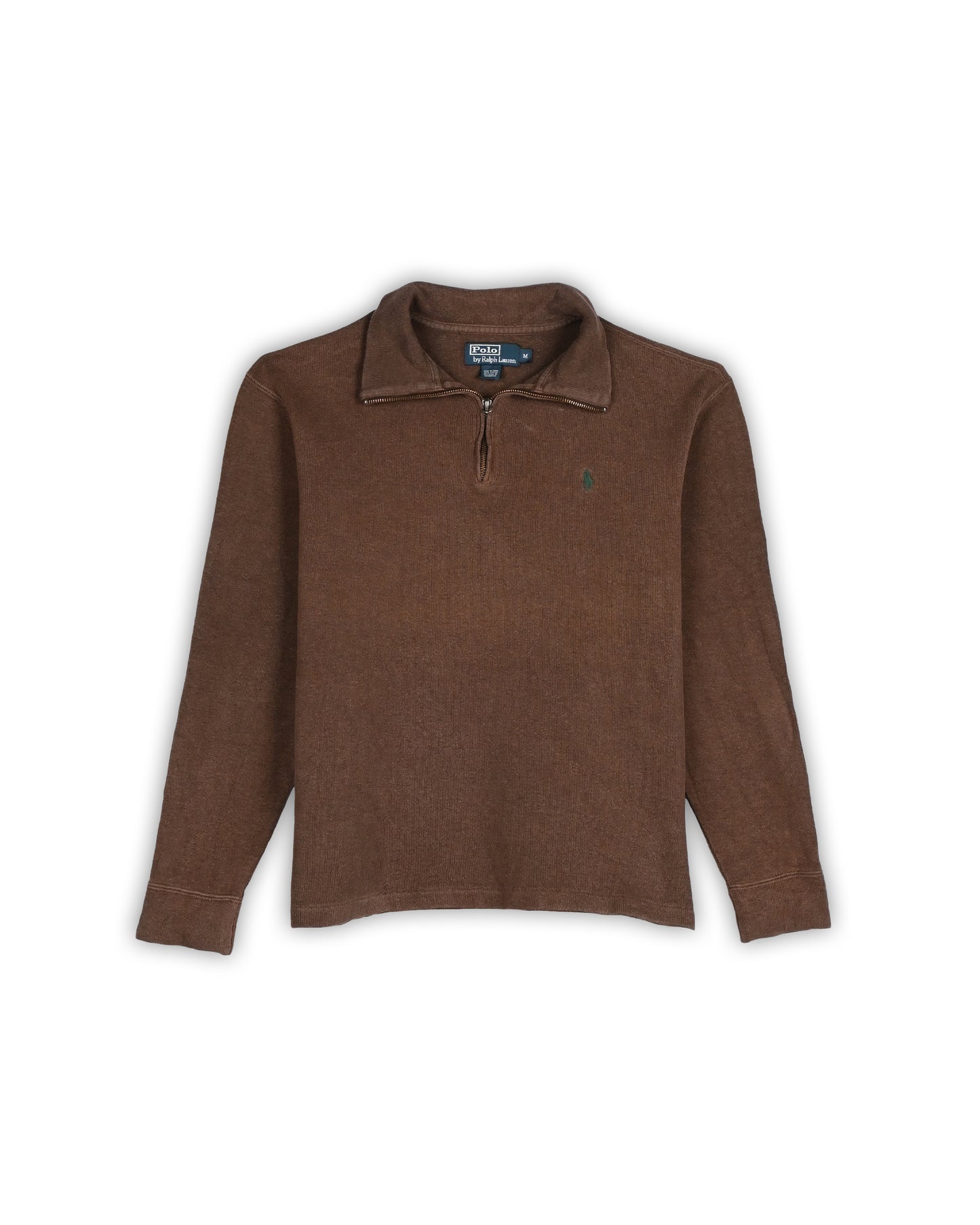 POLO RALPH LAUREN ZIPPER T-SHIRT - M