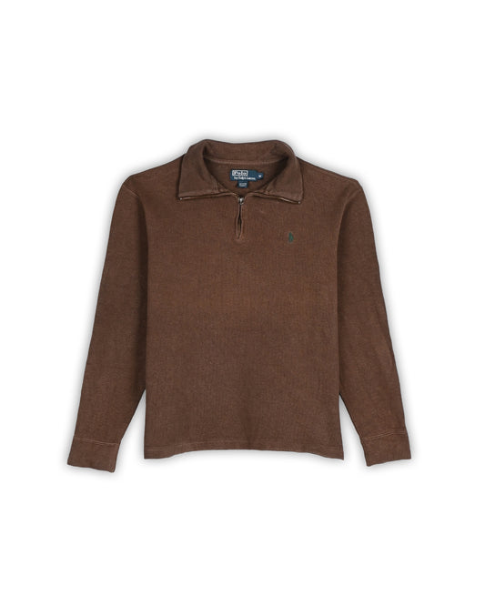 POLO RALPH LAUREN ZIPPER T-SHIRT - M