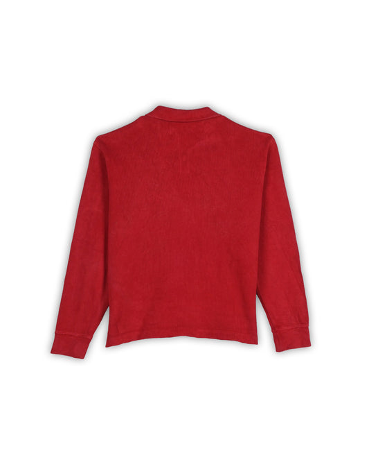 POLO RALPH LAUREN QUARTER-ZIP T-SHIRT - M